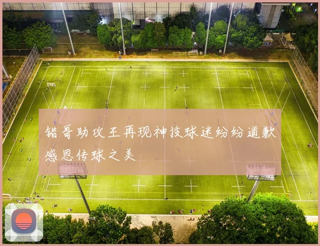 错哥助攻王再现神技球迷纷纷道歉感恩传球之美